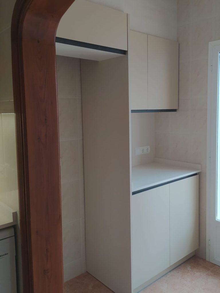 cocina con look nuevo Menorca